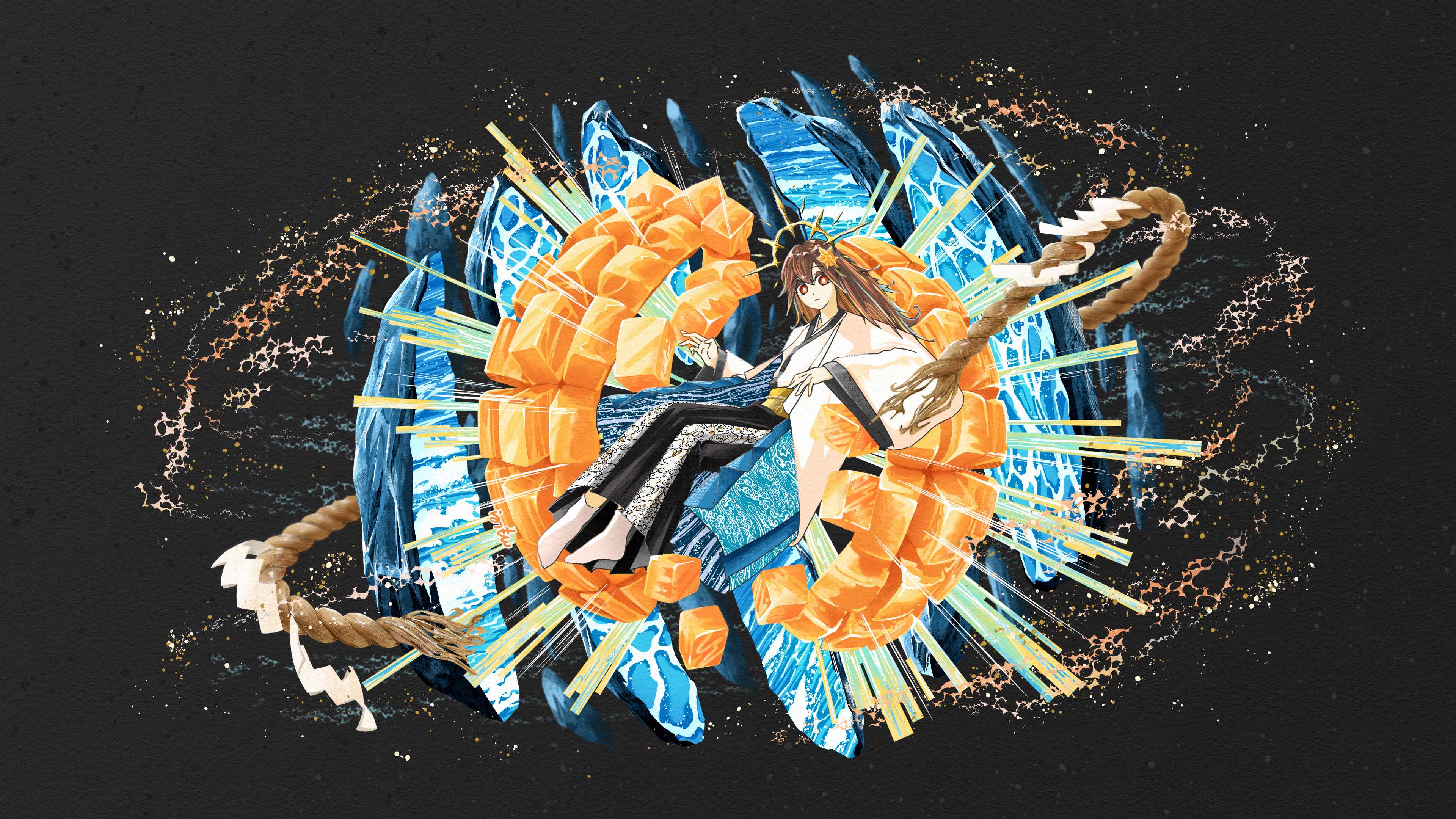 架空案件のキービジュアルイラスト