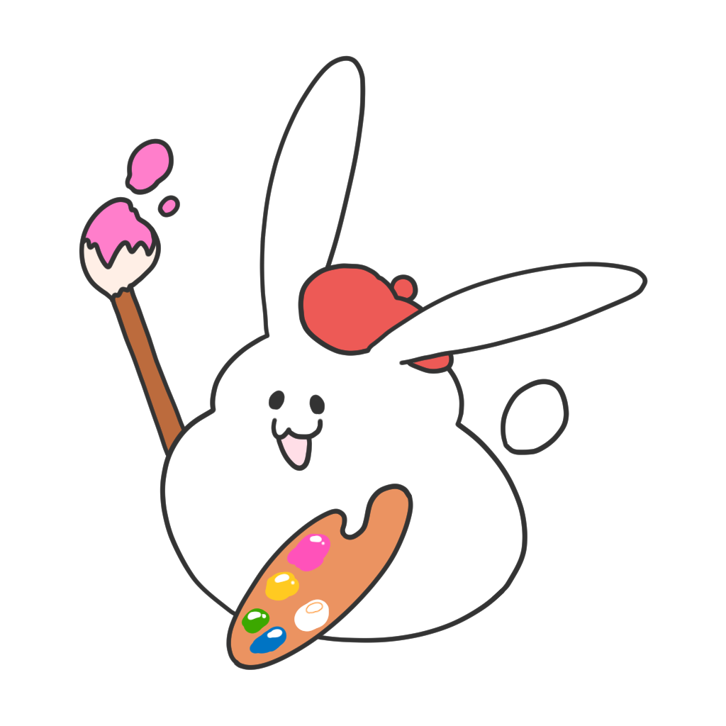 絵を描くキャラクター